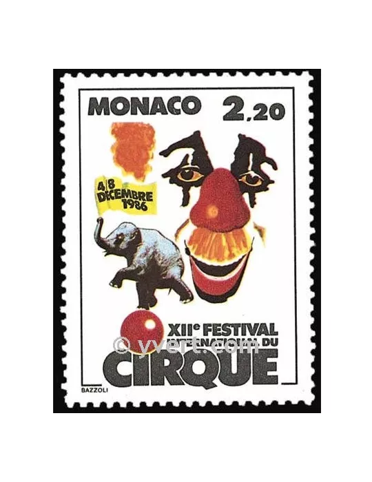 n° 1550 - Timbre Monaco Poste