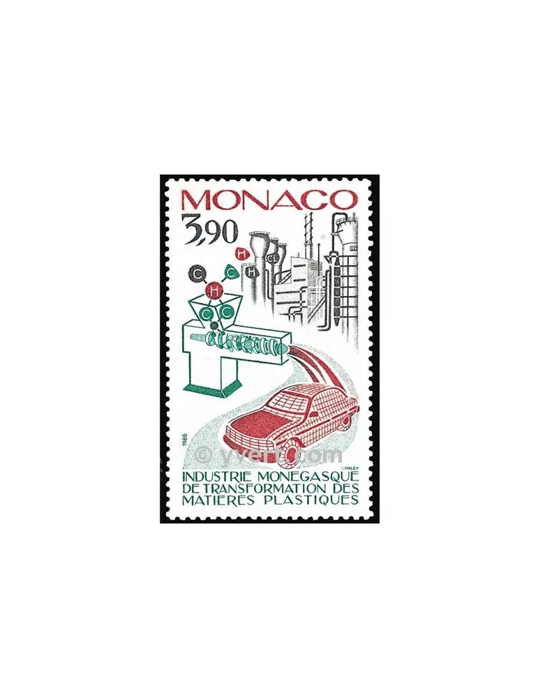 n° 1553 - Timbre Monaco Poste