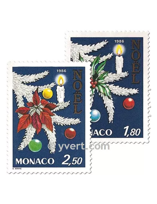 n° 1554/1555 - Timbre Monaco Poste