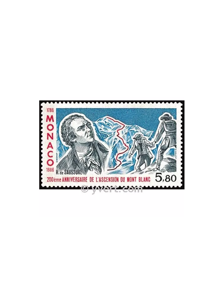 n° 1556 - Timbre Monaco Poste