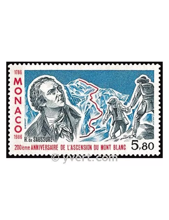 n° 1556 - Timbre Monaco Poste