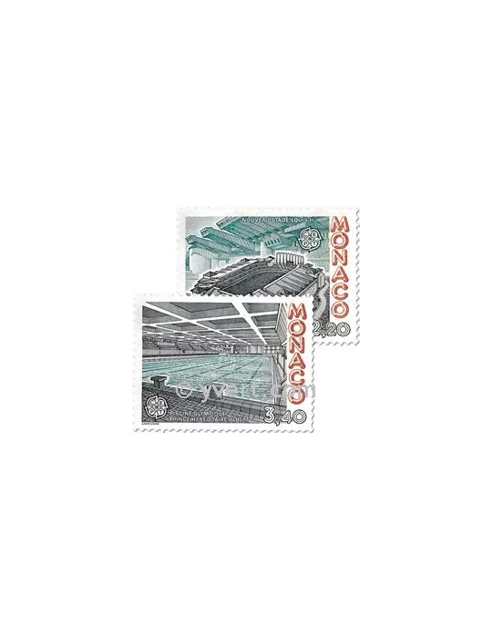 n° 1565/1566 - Timbre Monaco Poste