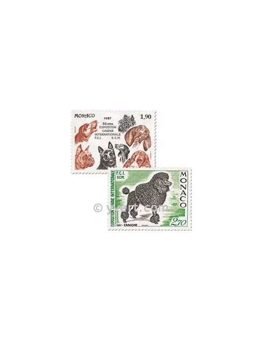 n° 1575/1576 - Timbre Monaco Poste