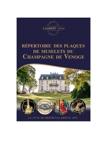 1er RÉPERTOIRE DES PLAQUES DE MUSELETS DU CHAMPAGNE DE VENOGE (Ed. 2024)