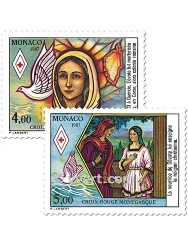 n° 1594/1595 - Timbre Monaco Poste 2