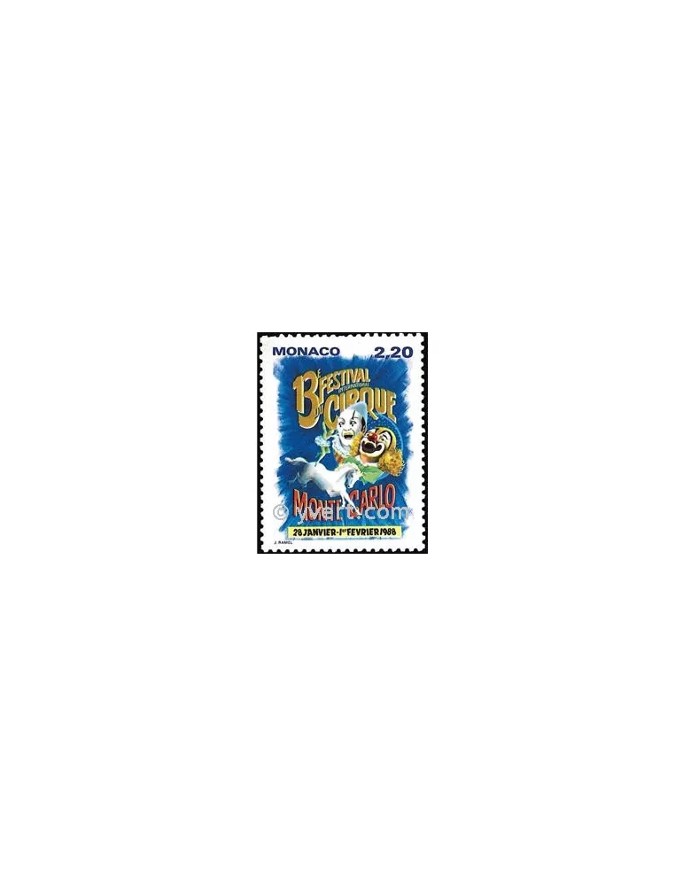 n° 1596 - Timbre Monaco Poste