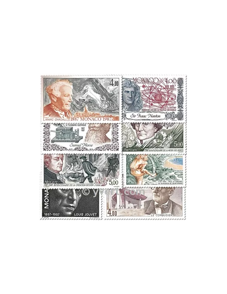 n° 1603/1610 - Timbre Monaco Poste