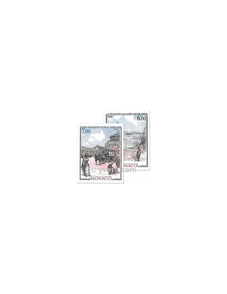 n° 1611/1612 - Timbre Monaco Poste