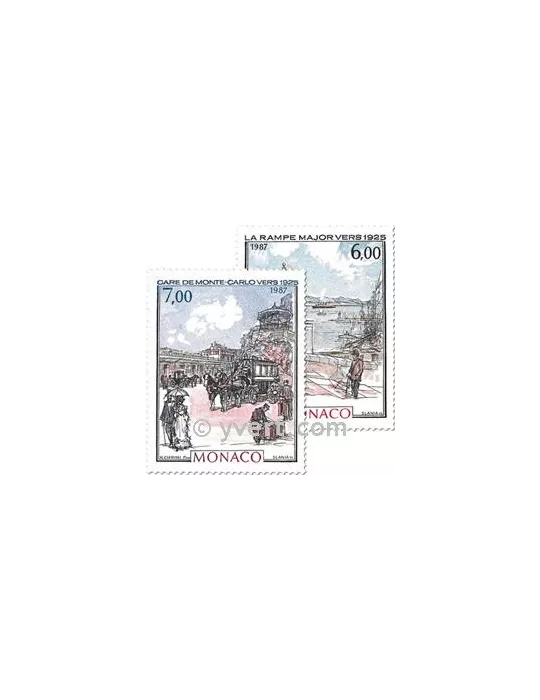 n° 1611/1612 - Timbre Monaco Poste