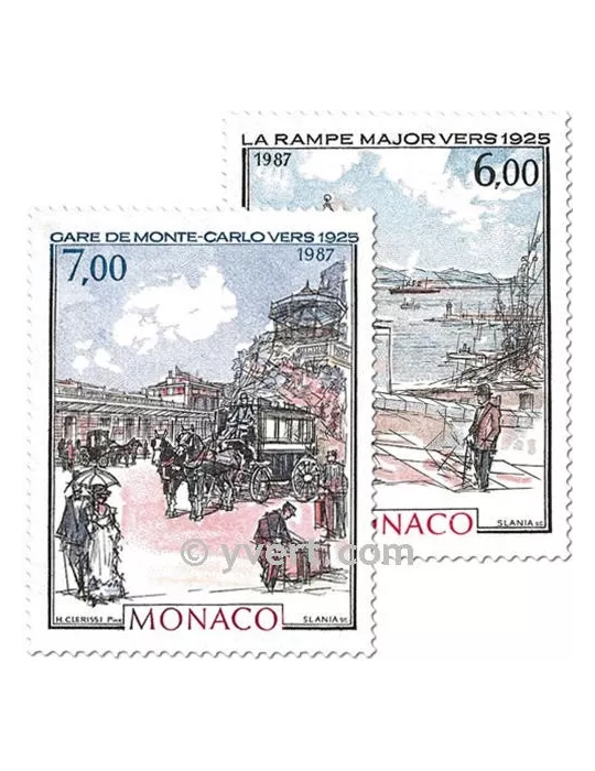 n° 1611/1612 - Timbre Monaco Poste