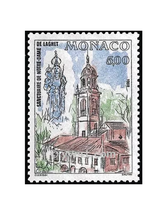 n° 1635 - Timbre Monaco Poste