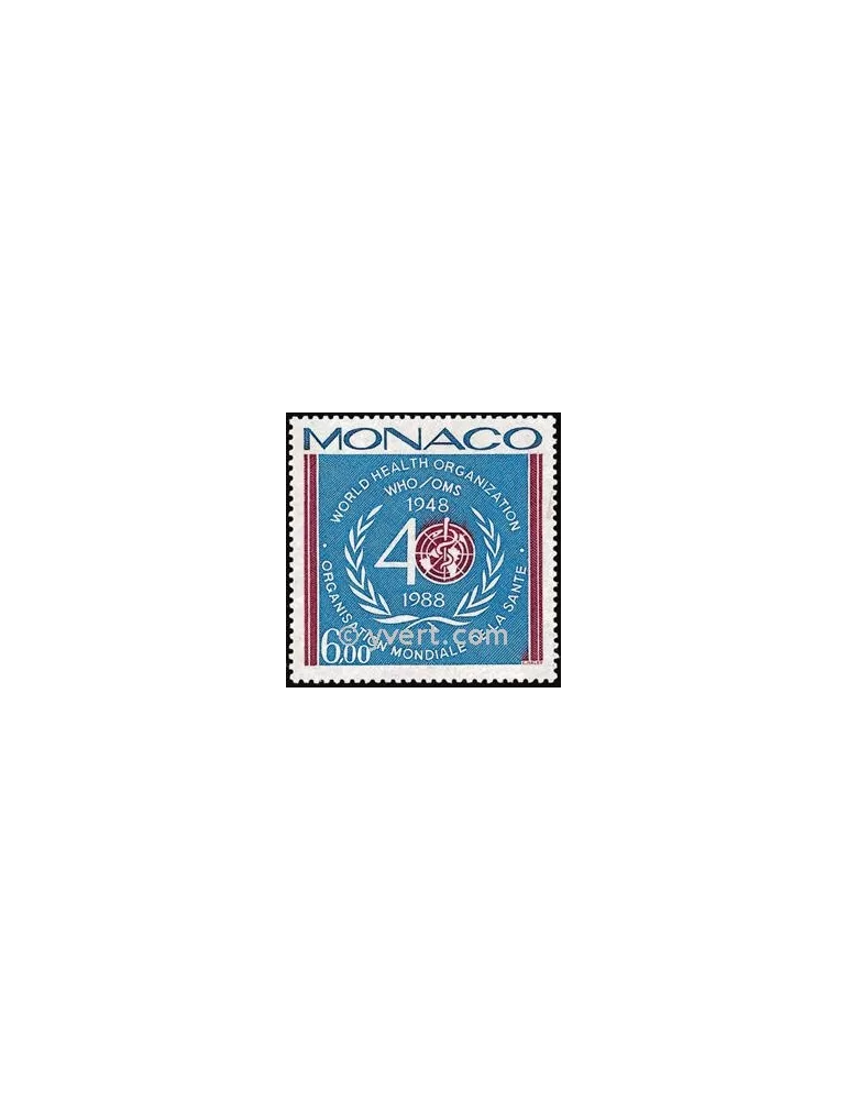 n° 1636 - Timbre Monaco Poste