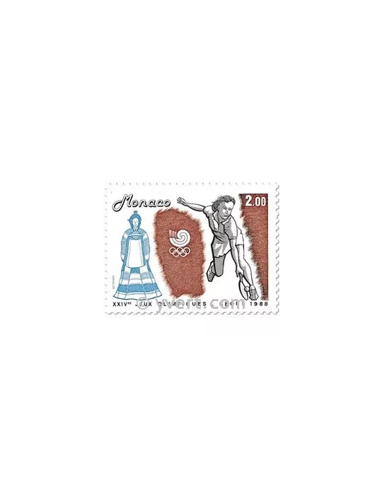 n° 1645/1648 (BF 42) - Timbre Monaco Poste