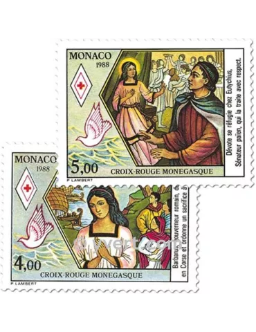 n° 1649/1650 - Timbre Monaco Poste 2