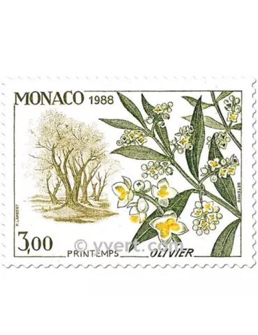 n° 1651/1654 (BF 43) - Timbre Monaco Poste 2