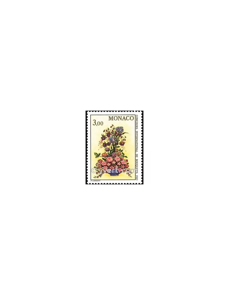 n° 1660 - Timbre Monaco Poste