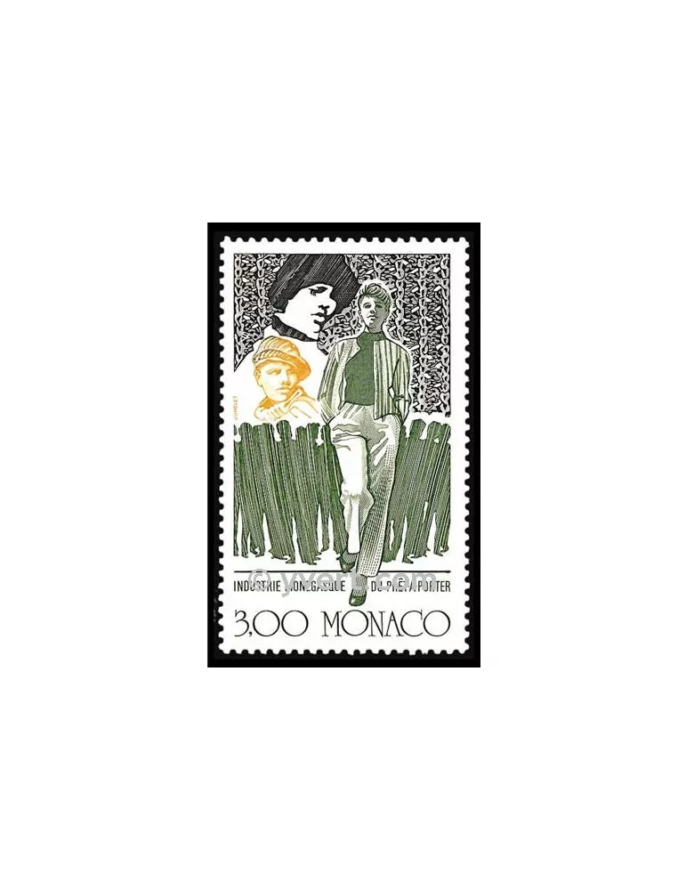 n° 1661 - Timbre Monaco Poste