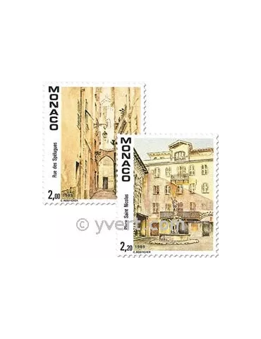 n° 1669/1670 - Timbre Monaco Poste