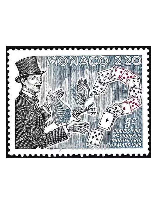 n° 1678 - Timbre Monaco Poste