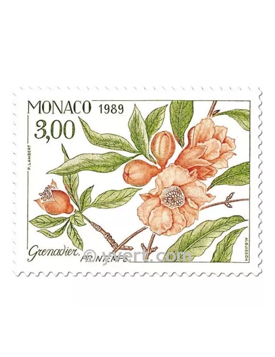 n° 1681/1684 (BF 44) - Timbre Monaco Poste