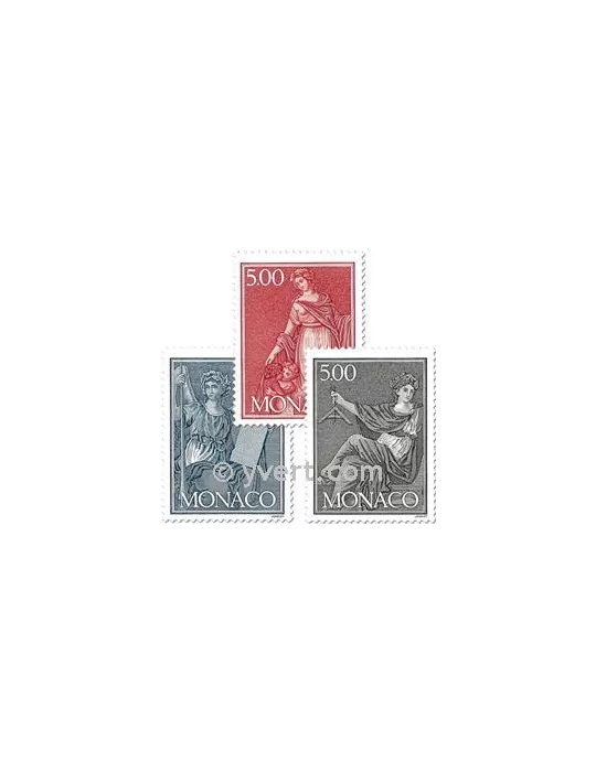 n° 1688/1690 (BF 47) - Timbre Monaco Poste