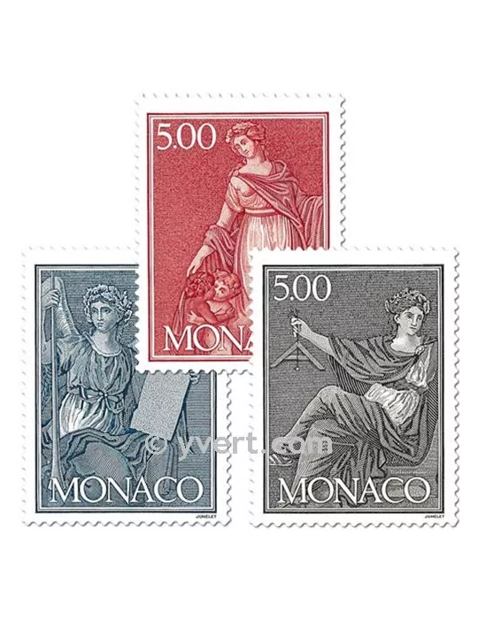 n° 1688/1690 (BF 47) - Timbre Monaco Poste