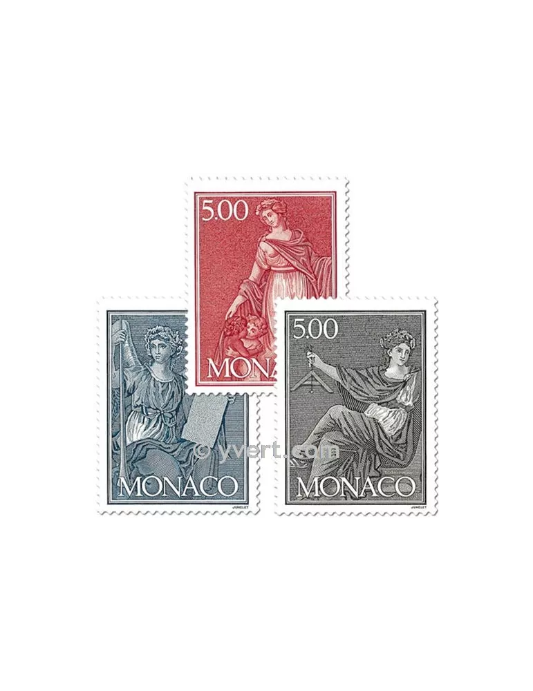 n° 1688/1690 (BF 47) - Timbre Monaco Poste
