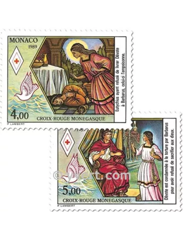 n° 1691/1692 - Timbre Monaco Poste 2