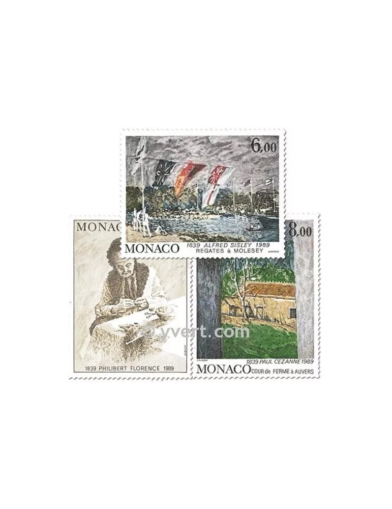 n° 1693/1695 - Timbre Monaco Poste