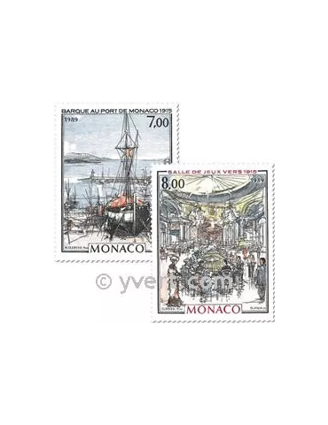 n° 1696/1697 - Timbre Monaco Poste