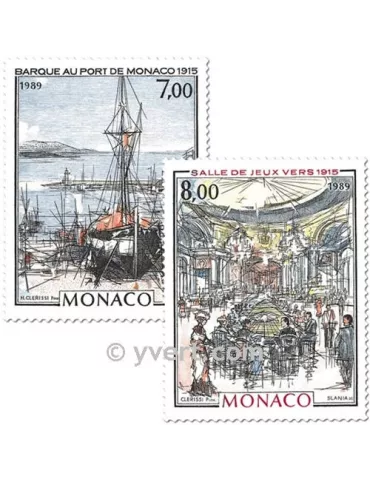 n° 1696/1697 - Timbre Monaco Poste 2
