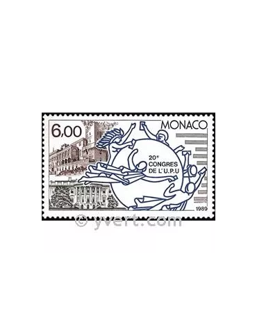 n° 1702 - Timbre Monaco Poste