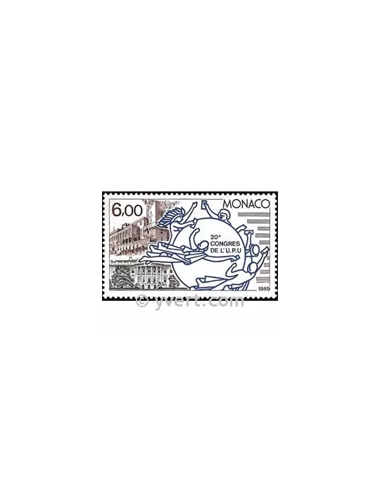 n° 1702 - Timbre Monaco Poste