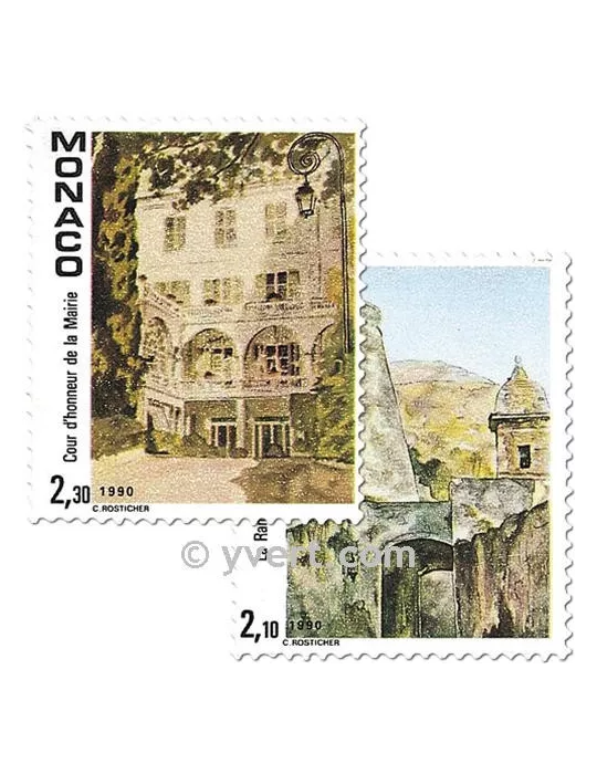 n° 1708/1709 - Timbre Monaco Poste