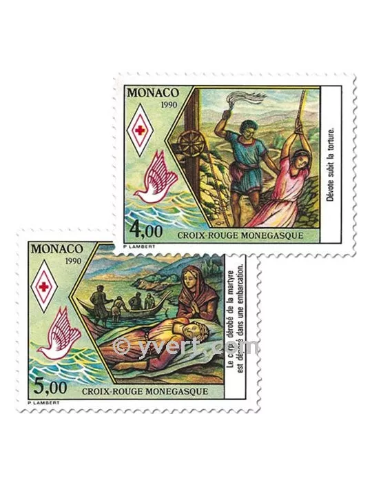 n° 1720/1721 - Timbre Monaco Poste