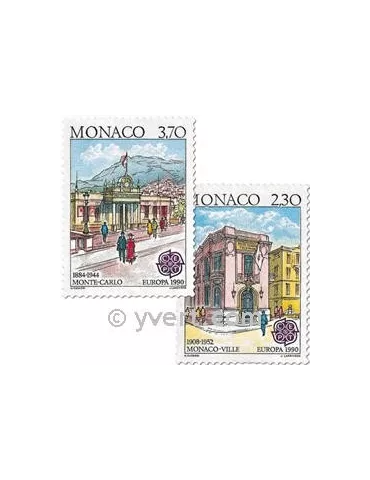 n° 1724/1725 - Timbre Monaco Poste