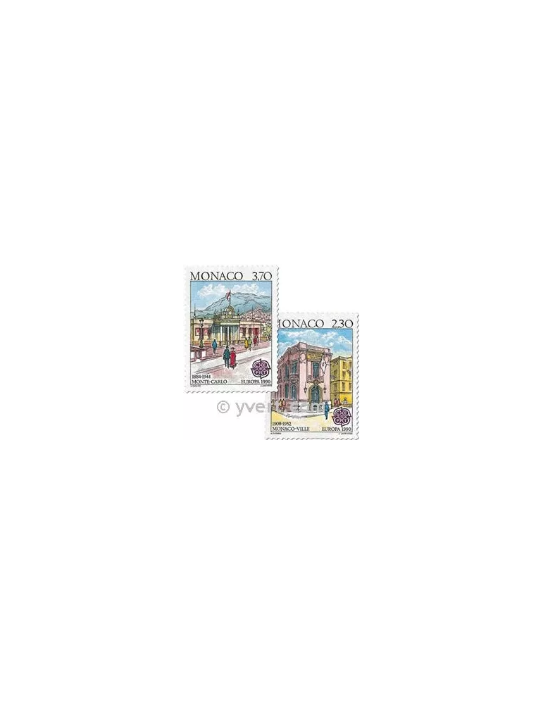 n° 1724/1725 - Timbre Monaco Poste