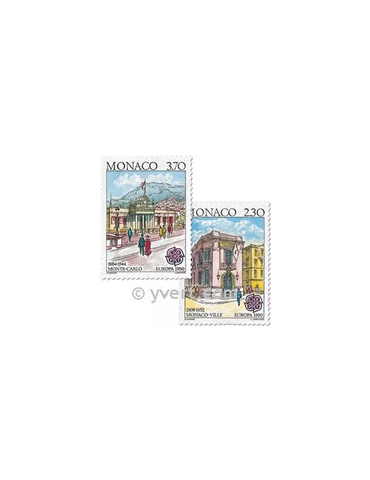 n° 1724/1725 - Timbre Monaco Poste