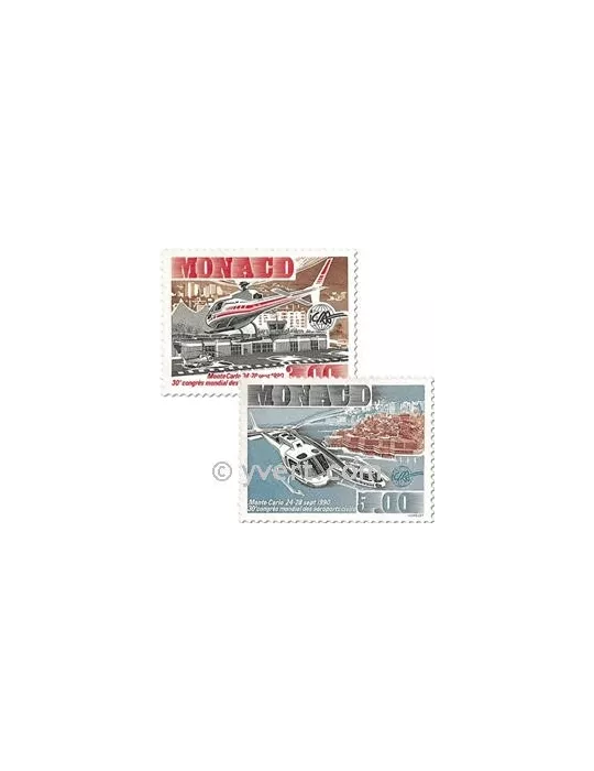n° 1736/1737 - Timbre Monaco Poste
