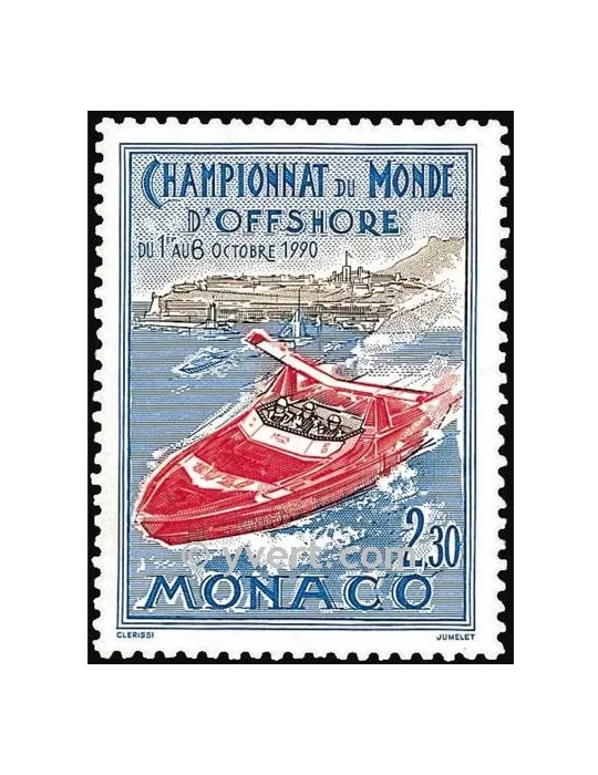 n° 1741 - Timbre Monaco Poste