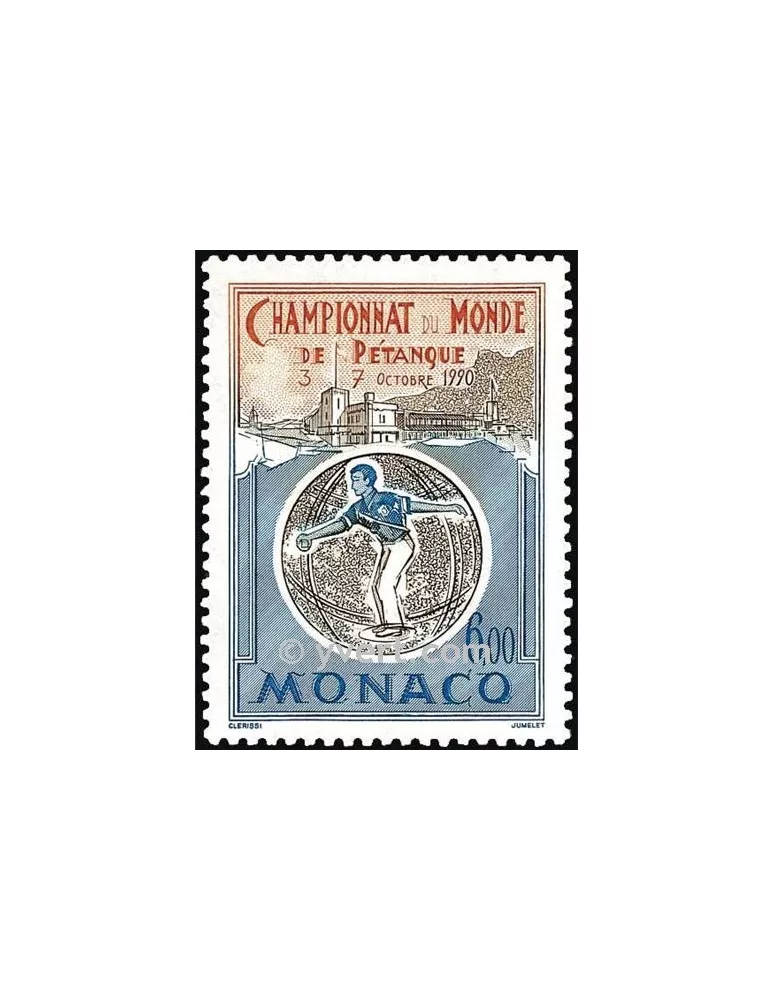 n° 1742 - Timbre Monaco Poste
