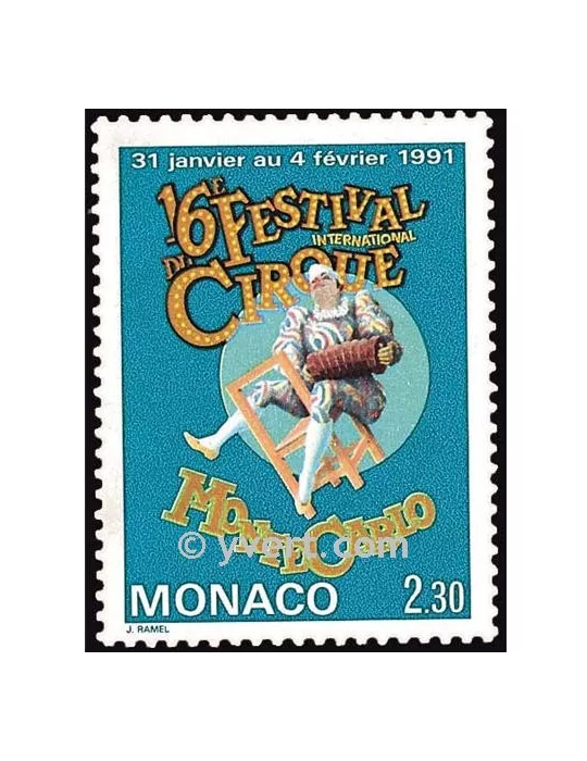 n° 1753 - Timbre Monaco Poste