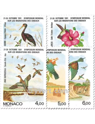 n° 1754/1758 - Timbre Monaco Poste 2