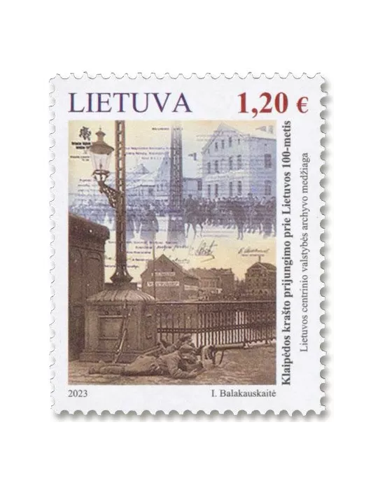 n° 1195 - Timbre LITUANIE Poste