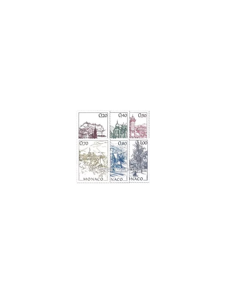 n° 1762/1767 - Timbre Monaco Poste
