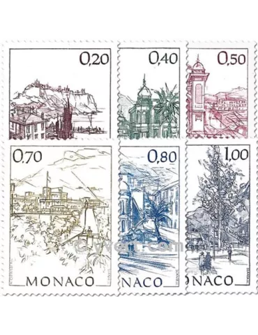 n° 1762/1767 - Timbre Monaco Poste 2