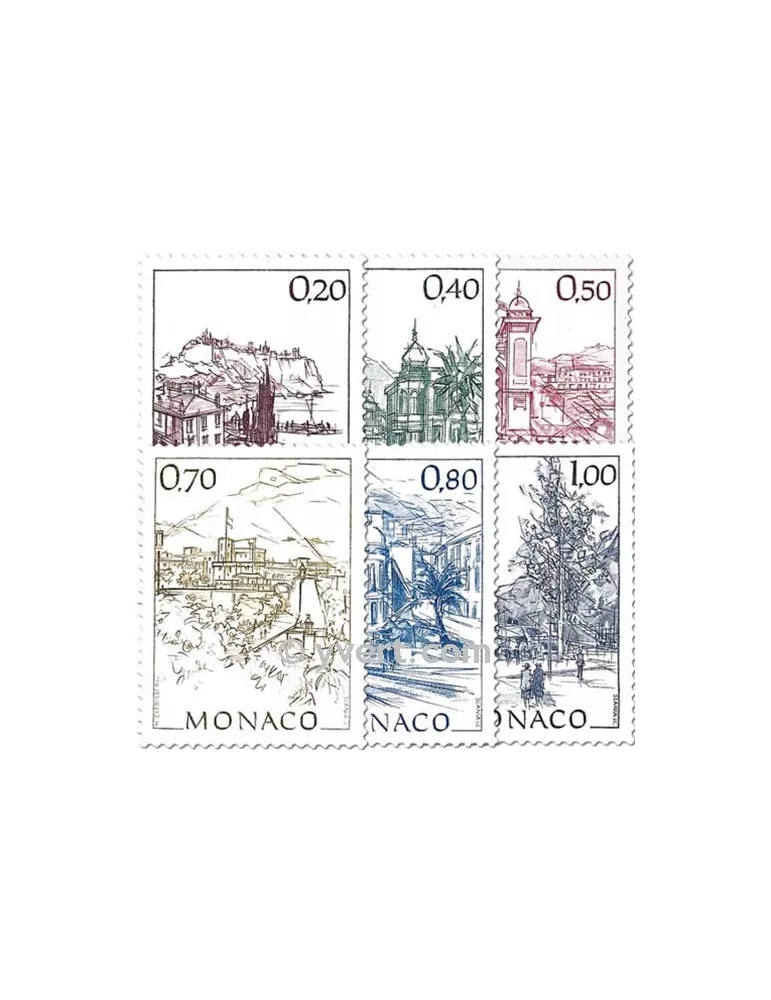 n° 1762/1767 - Timbre Monaco Poste