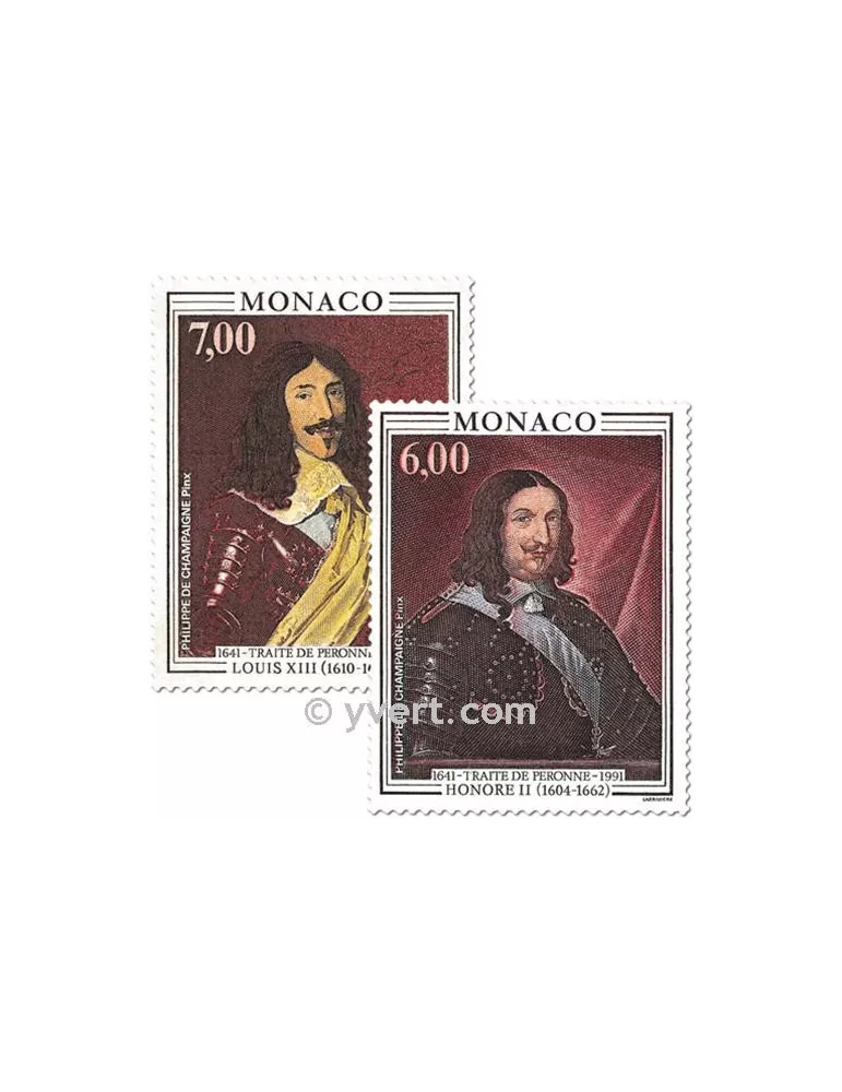 n° 1787/1788 - Timbre Monaco Poste
