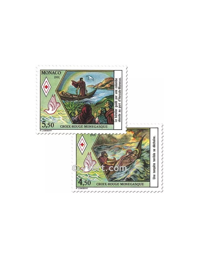 n° 1797/1798 - Timbre Monaco Poste