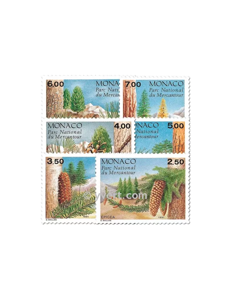 n° 1799/1804 - Timbre Monaco Poste
